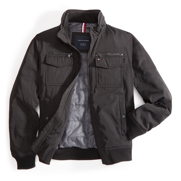 NWT Tommy Hilfiger Men’s Filled Performance Bomber Jacket - Picture 1 of 9